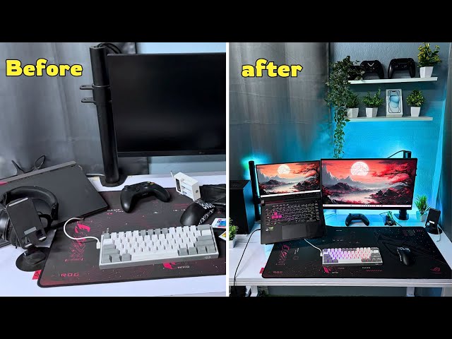 I Transformed My Old Setup into My Dream Gaming Setup in Just 6 Minutes!