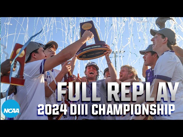 Amherst vs. Connecticut College: 2024 NCAA DIII men's soccer championship | FULL REPLAY