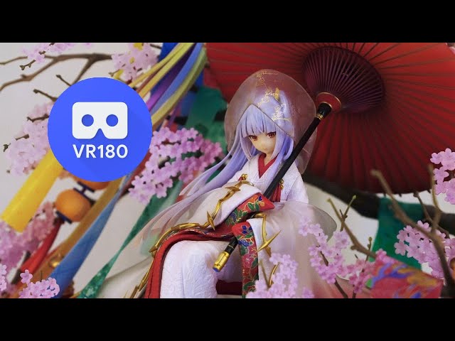 【3D VR180】グッスマ 藤ちょこ画集 彩幻境 彼岸の花嫁 フィギュアサンプル展示立体視