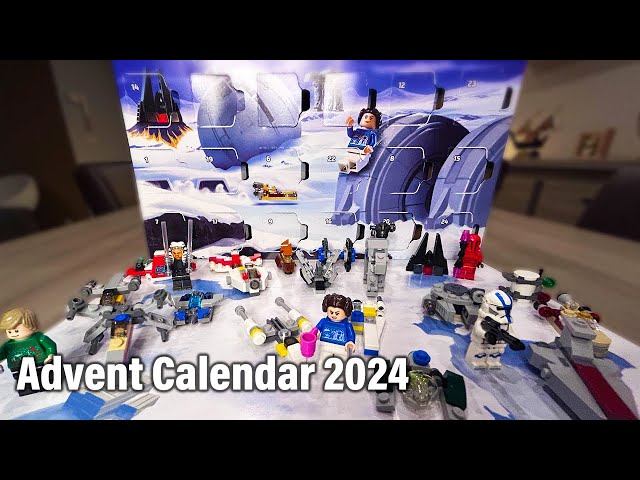 ASMR Lego Build - Star Wars Advent Calendar 2024 [Relaxing]