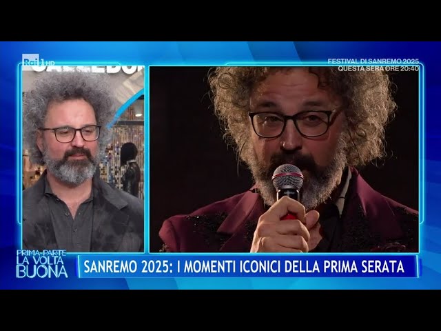 Simone Cristicchi, la risposta a Selvaggia Lucarelli - La Volta Buona 12/02/2025