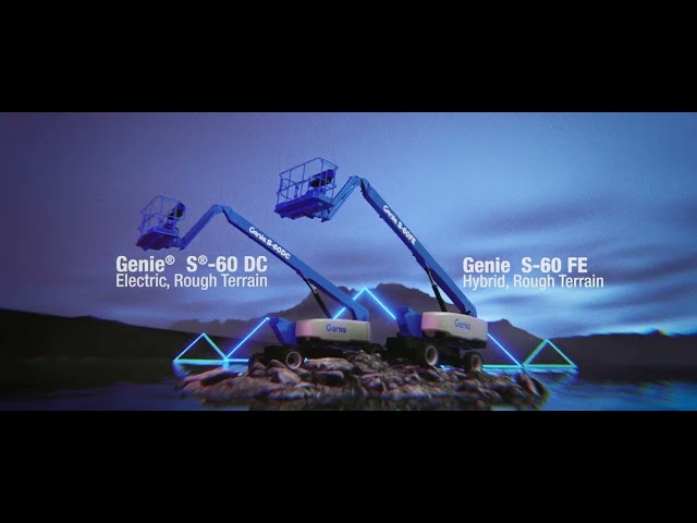 Introduction to the Genie S-60 FE Hybrid and DC Electric telescopic booms