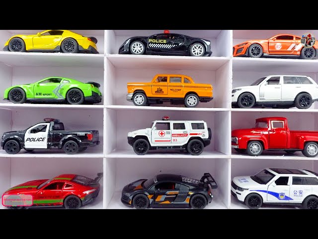 Box Full Of Model Cars-Mazda Mx5, Koenigesgg Jesko, Lamborghini Scv12, Byd Yang Wang U8,Toy car N303