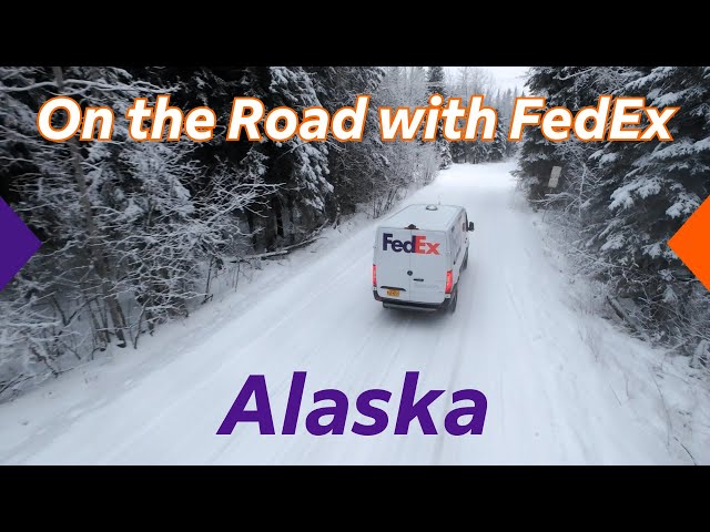 On The Road with FedEx in North Pole, Alaska