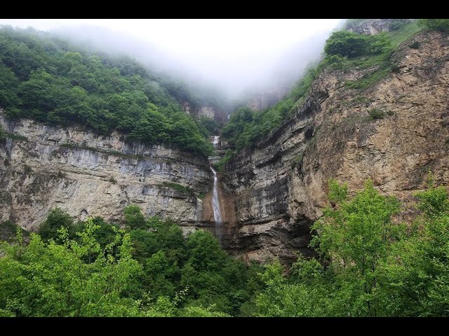 Relaxing Raw Waterfall Sounds from Khinaliq Village | Perfect for Sleep, Relaxation, or Focus