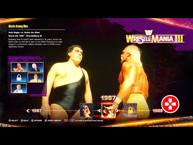 WWE 2K24 Showcase: Hulk Hogan vs. Andre the Giant | WrestleMania 3