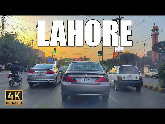 Lahore Gulberg 2025 - Driving Tour in 4K