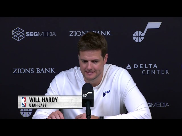 Will Hardy Recaps Utah Jazz Loss vs. Oklahoma City Thunder | Post-Game Interview