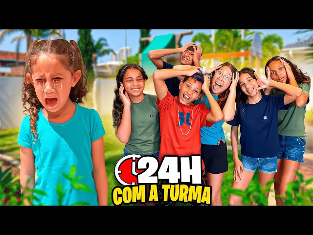 24H COM A TURMA DO TUTU E O PIOR ACONTECEU