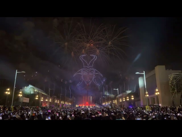 2023 Barcelona fireworks