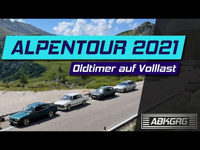 Alpine tour 2021 with our old BMWs E30 / E34 / E28 / E39 | 5 days driving experience | Classic BMW