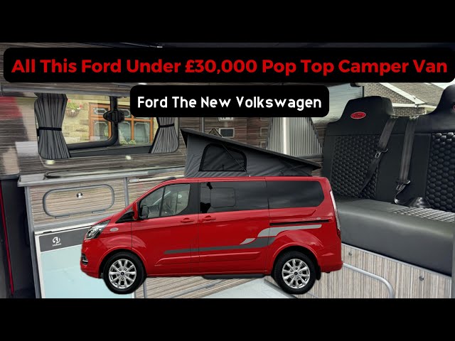 Ford Transit Camper Van Tour - For Under £30,000 - Better Value Than Volkswagen Transporter