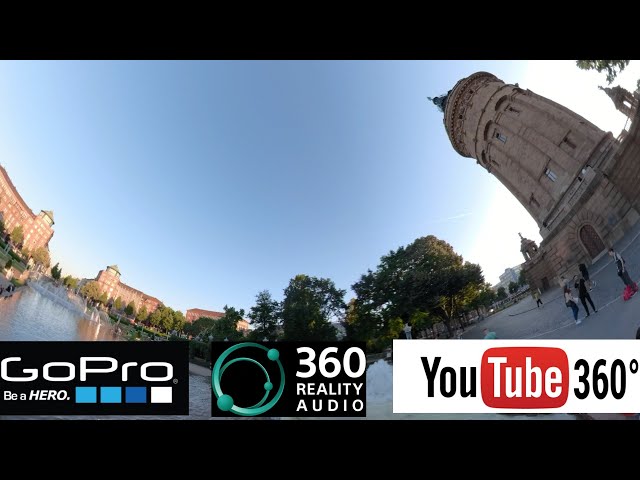 1/4 Wasserturm Mannheim - 360 Grad VR Video und 360 Reality Audio