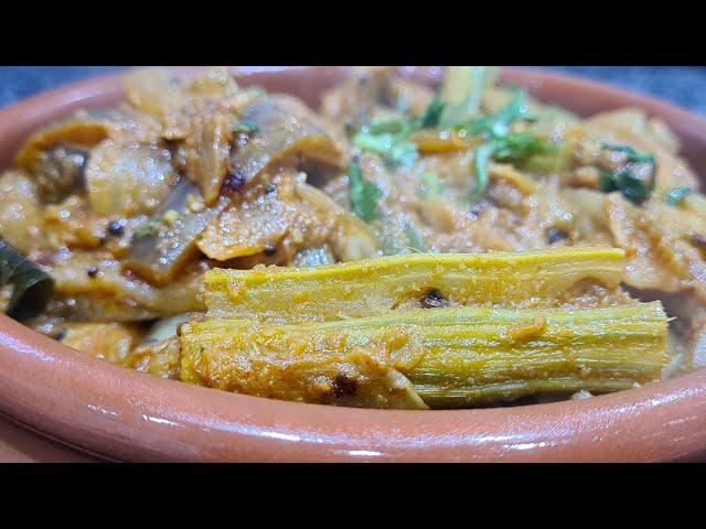 முருங்கை கத்திரிக்காய் தொக்கு | Moringa and Aubergine Thokku | Arunika's Kitchen