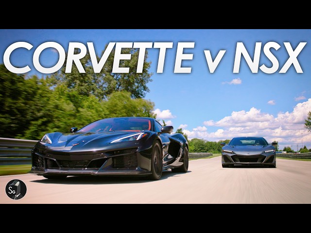 Chevy Corvette E-Ray vs NSX Type S | Resistance is Futile