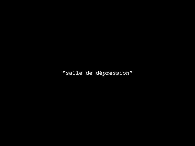 "salle de dépression" | 1-Minute Short Film for College