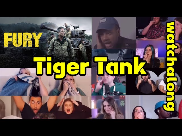 Tiger Attack | Fury (2014) Realtime First Time Movie Reactions