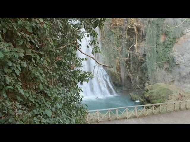 Cascadas del parque natural del Monasterio de Piedra