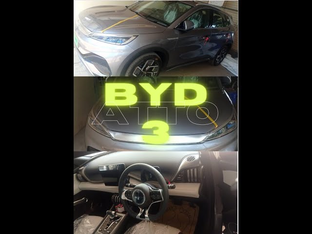 BYD Atto 3   Aiming to Attract the Young Audience with a Funky and Youthful Design