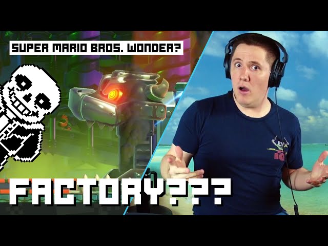 Factory From Super Mario Bros. Wonder But The Cursed Information Became Real!