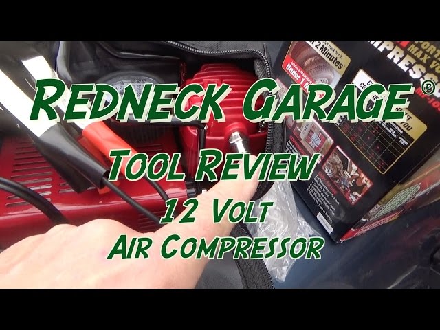 Redneck Garage Tool Review - MasterFlow MF-1050 - 12 Volt Compressor