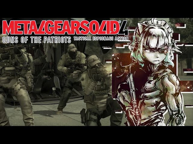 【METAL GEAR SOLID 4: GUNS OF THE PATRIOTS Act 2 】sunny cam is the best【Maid Mint Fantôme】