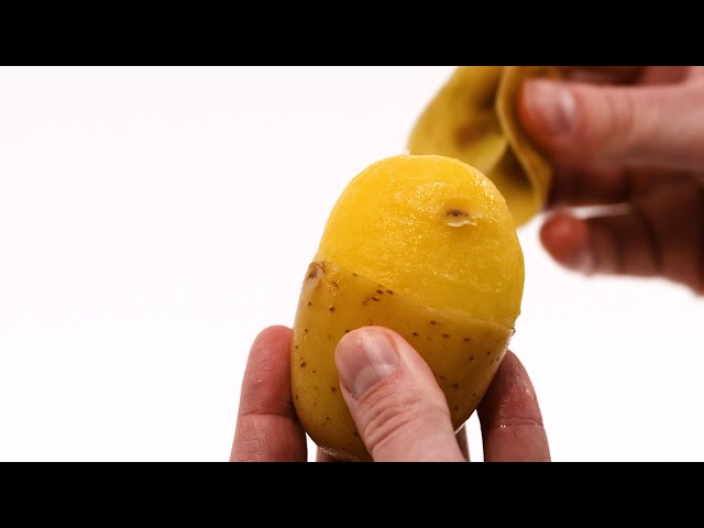 Kitchen Quickie: Potato Peeling Hack | WebMD