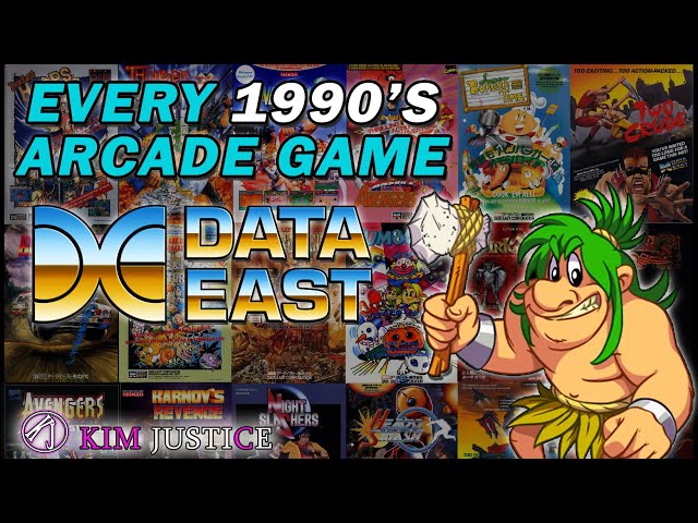 The A-Z of Data East 1990's Arcade Games | Kim Justice