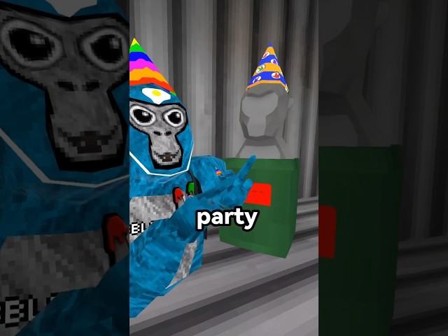 Gorilla Tags Birthday Update Is Broken #gorillatag #vr #shorts