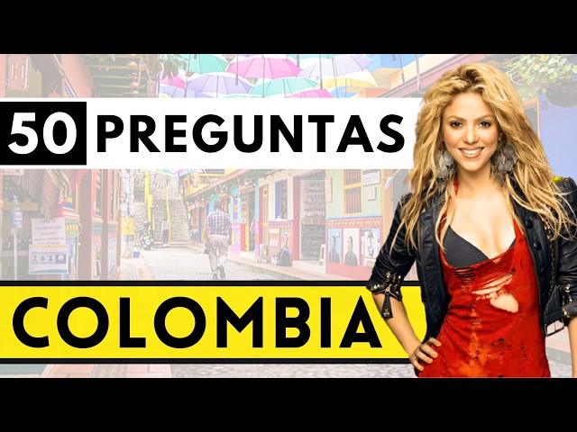 50 PREGUNTAS SOBRE COLOMBIA 🇨🇴 ¿Cuánto Sabes de este País? 🧠✨