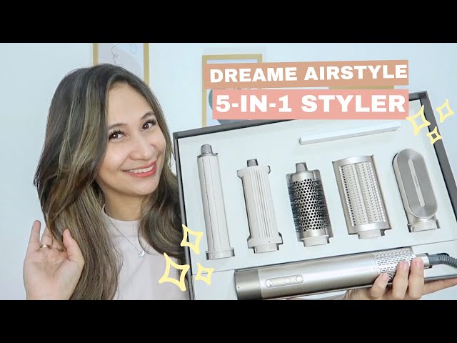 NO HEAT DAMAGE BLOWDRY BRUSH?? | DREAME AIRSTYLE 5 IN 1 HAIR STYLER | LOLLY ISABEL