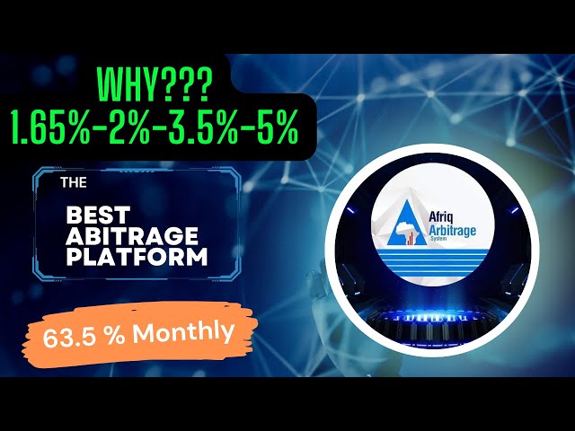 Afriq  Arbitrage System  (AAS)  | Why These %- 1.65 % - 2 - 3% - 5%