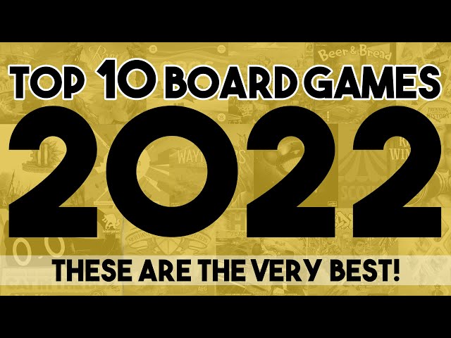 Top 10 Board Games of 2022