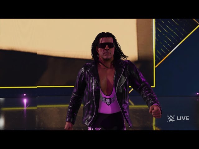 WWE 2K23 - Bret Hart vs Shawn Michaels - Intercontinental Championship Match (PS5) 4K60FPS