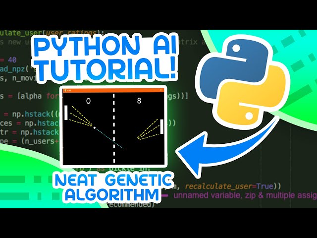 Python Pong AI Tutorial - Using NEAT