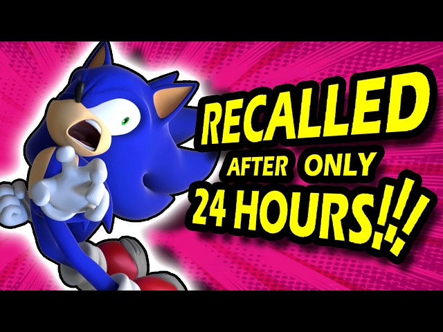 The SONIC Game RECALLED After Just 24 Hours! Find Out Why! | Fact Hunt Special | Larry Bundy Jr