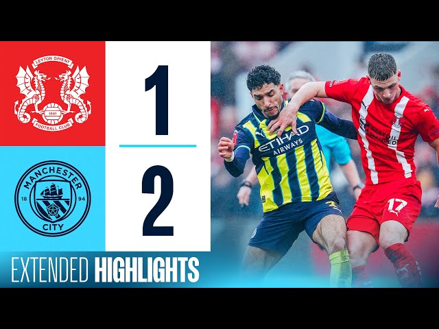 EXTENDED HIGHLIGHTS | Leyton Orient 1-2 Man City | De Bruyne winner and Khusanov first goal!