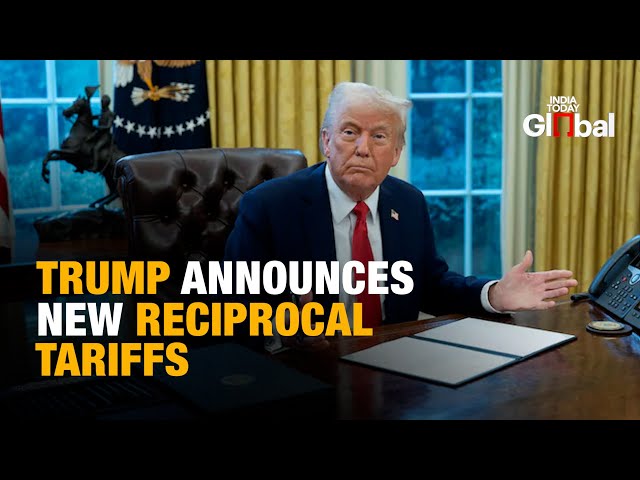 LIVE: Trump Announces New Reciprocal Tariffs – Major Trade Shakeup