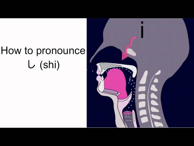 How to Pronounce Japanese Shi