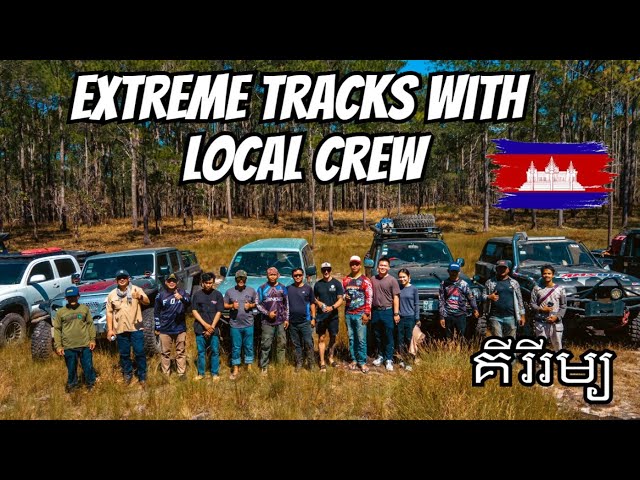 Driving JACKED UP 4x4s on Kirirom's CRAZIEST Tracks! គីរីរម្យ