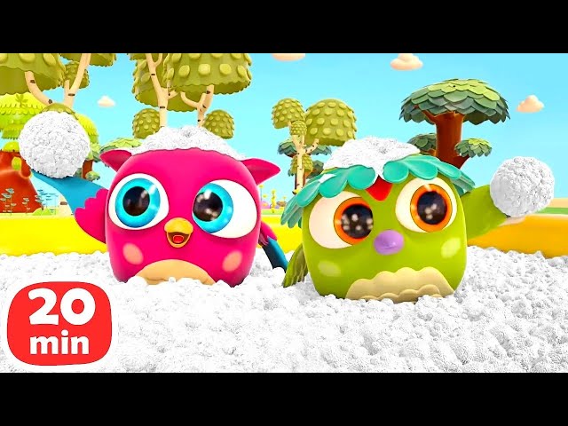 Kartun untuk anak & animasi Anak | Video belajar untuk bayi bersama Hop-hop si Burung Hantu