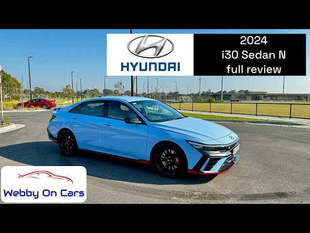 Driving the 2024 Hyundai i30 Sedan N So much fun for such little money! #hyundaii30n