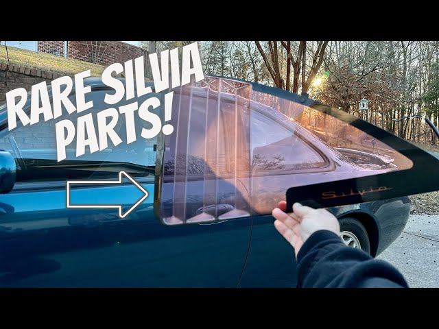 Installing RARE OEM parts on the S14 Silvia | JDM Louvers + More!