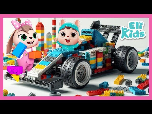 Toy Cars Building Blocks #2 | Eli Kids Cartoons & Songs