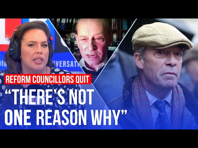 Why are Reform UK councillors resigning? | LBC