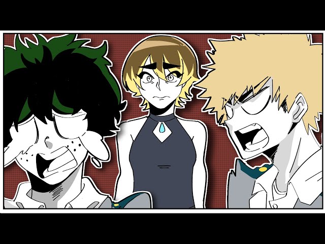 Deku and Bakugou in Character AI