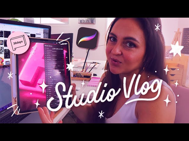 Studio Vlog 06 ✨ 36 Days of Type + New Filming Set + Q&A