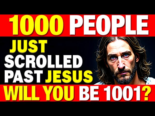 🔴DON'T BE LIKE THE OTHERS 🔴 God Message Today | God Helps