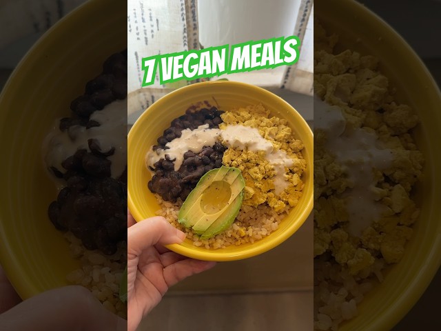 7 #veganmeals I Made at Home. Week 33 #meatlessmonday