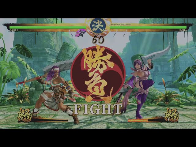 SAMURAI SHODOWN - Darli VS Iroha